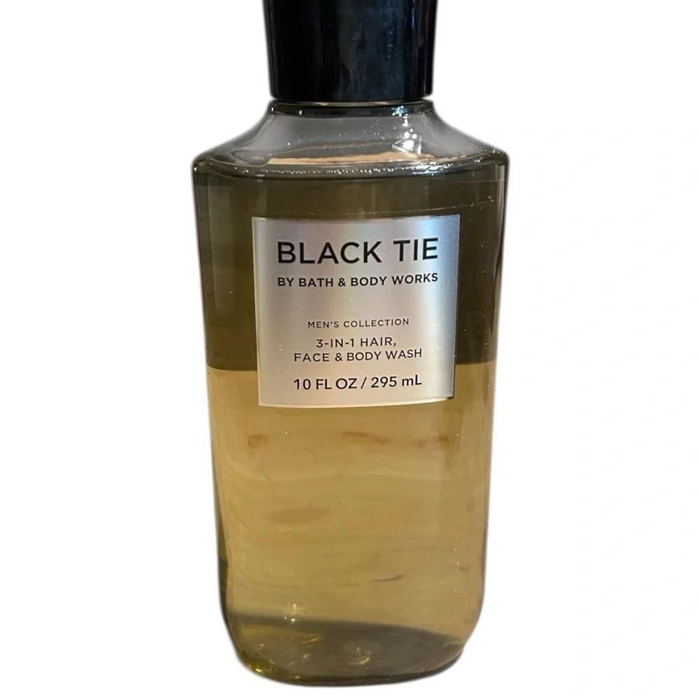 Bath & Body Works Black Tie 3-in-1 Wash RETIRED NEW
